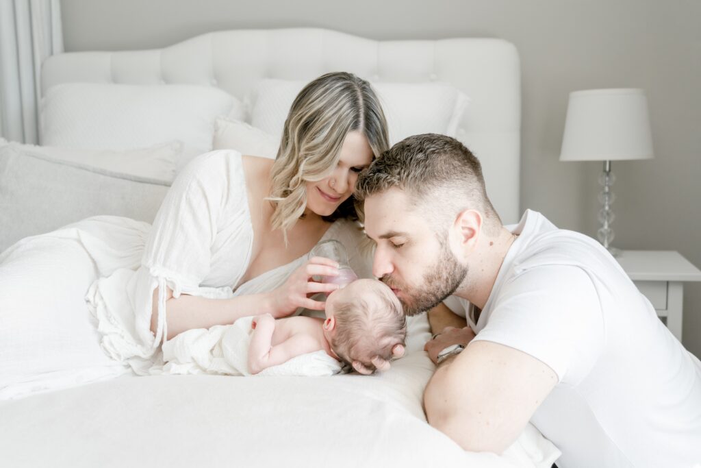 The Clark Family | Family Newborn Photoshoot | Golden Heart Photography